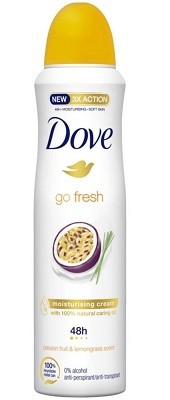 Dove spray 150ml Marakuja & citronová tráva - Kosmetika Pro ženy Péče o tělo Deodoranty